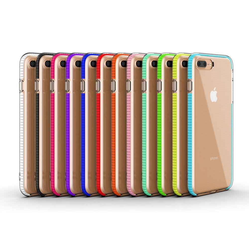 Pokrowiec elowy Spring Case ciemnoniebieski Apple iPhone 7 Plus / 5