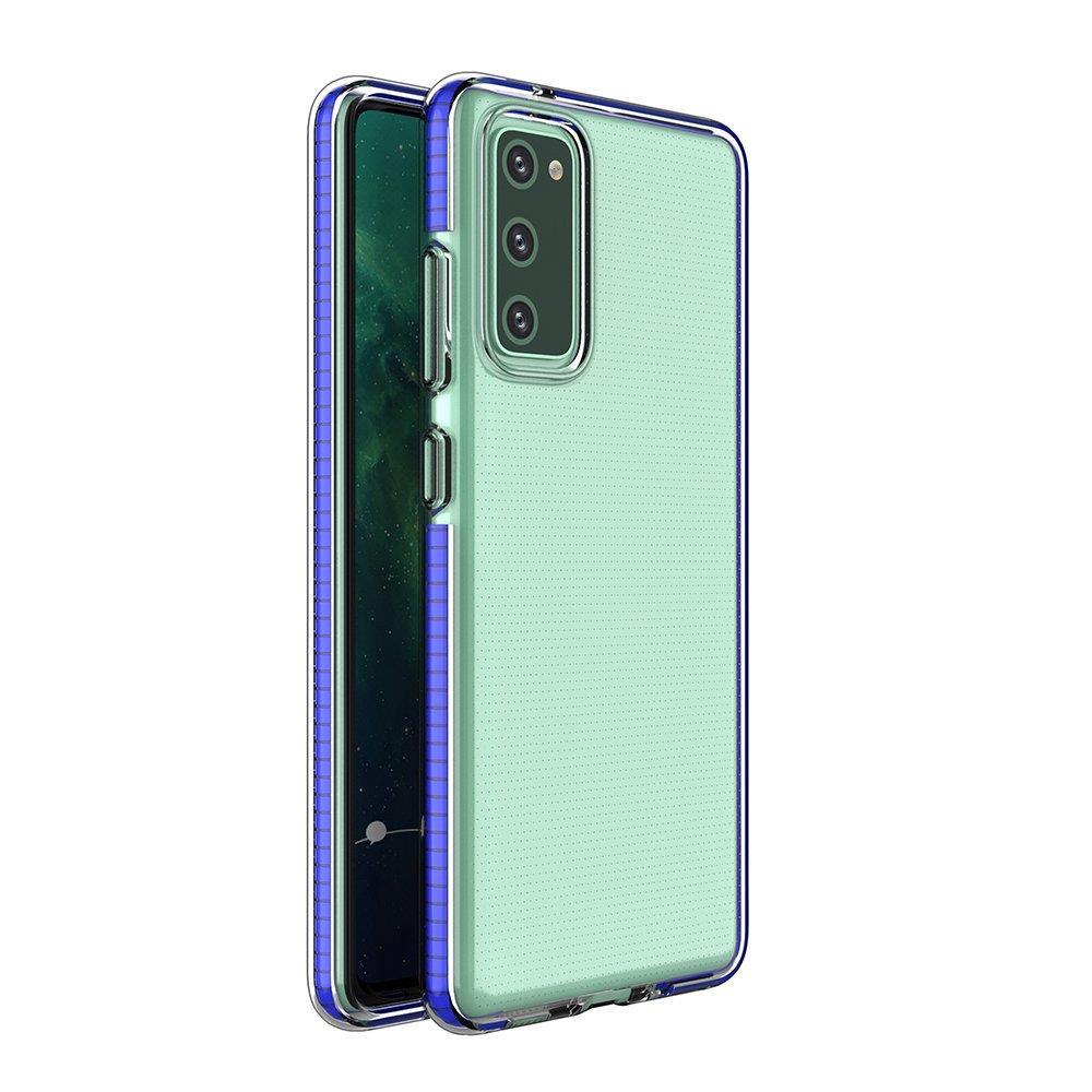 Pokrowiec elowy Spring Case ciemnoniebieski Samsung Galaxy M12