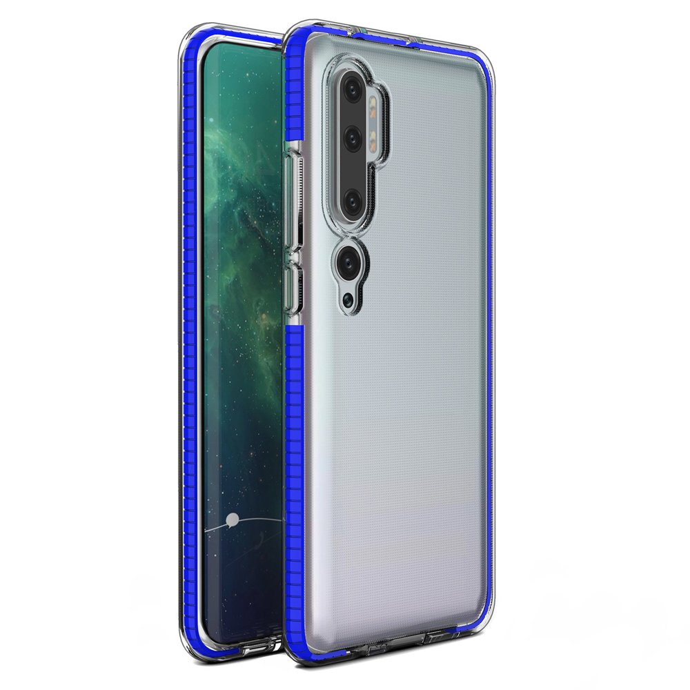 Pokrowiec elowy Spring Case ciemnoniebieski Xiaomi Mi CC9 Pro