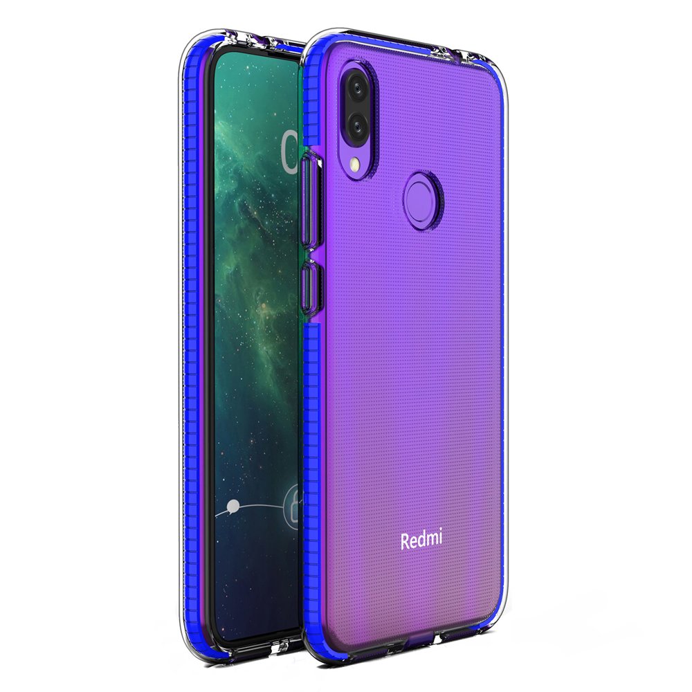 Pokrowiec elowy Spring Case ciemnoniebieski Xiaomi Redmi Note 7