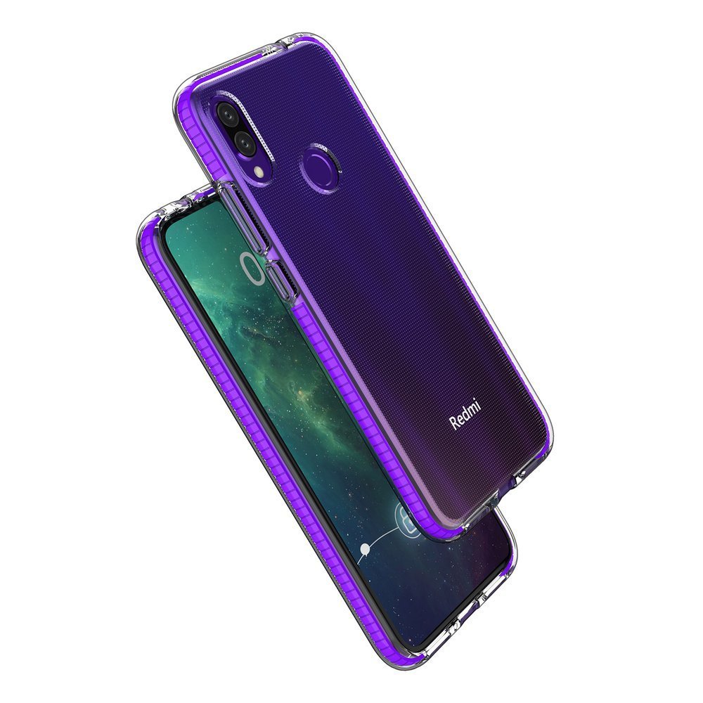 Pokrowiec elowy Spring Case ciemnoniebieski Xiaomi Redmi Note 7 / 2