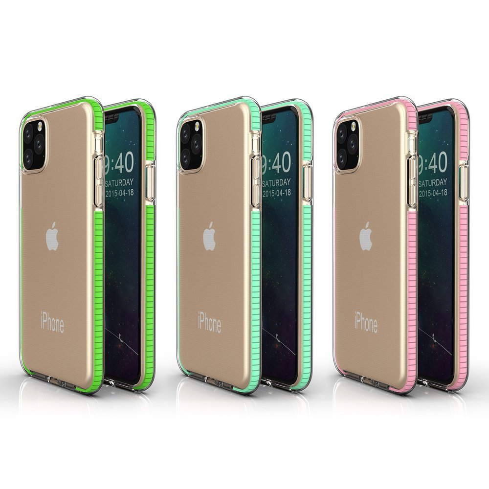 Pokrowiec elowy Spring Case ciemnorowy Apple iPhone 11 Pro / 3