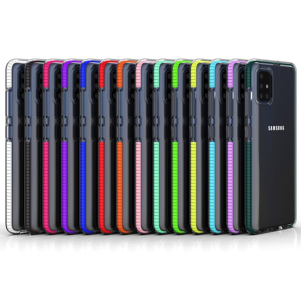 Pokrowiec elowy Spring Case czarny Samsung Galaxy A51 / 5