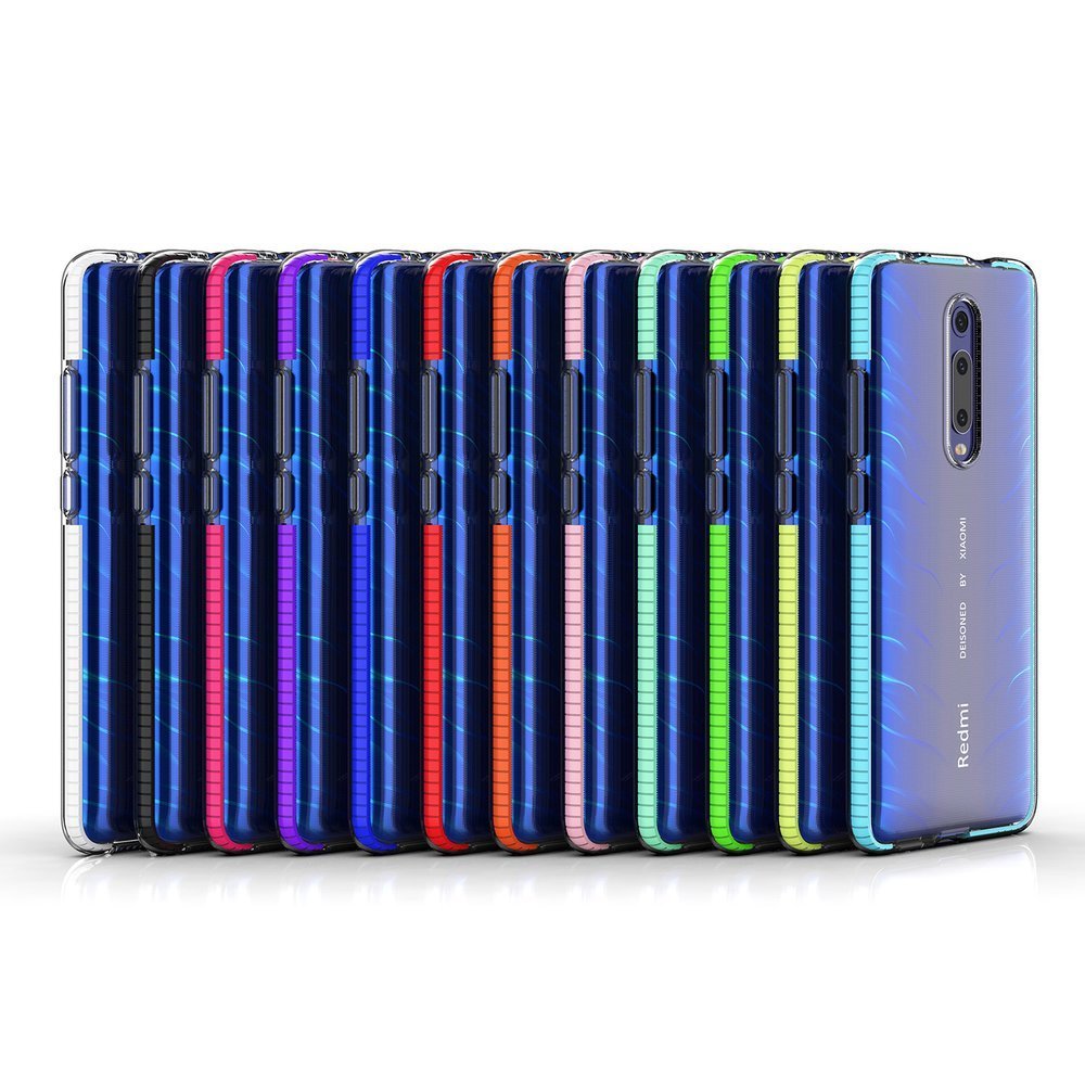 Pokrowiec elowy Spring Case czarny Xiaomi Mi 9T / 5