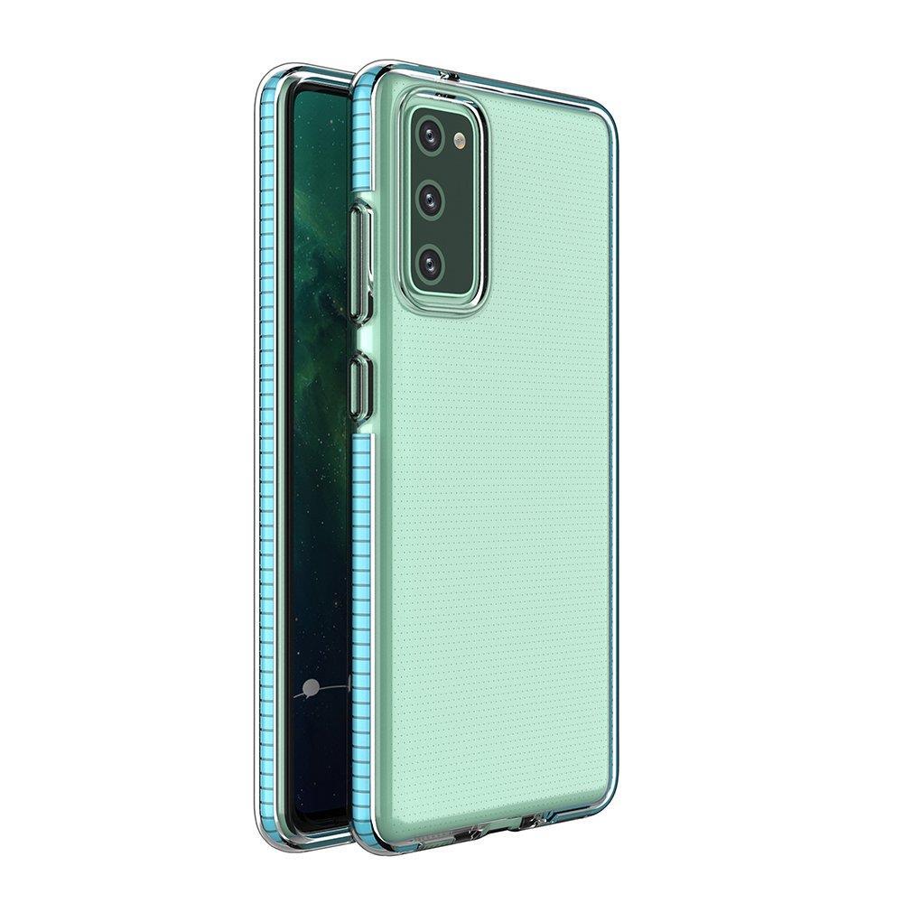 Pokrowiec elowy Spring Case jasnoniebieski Samsung A72 4G