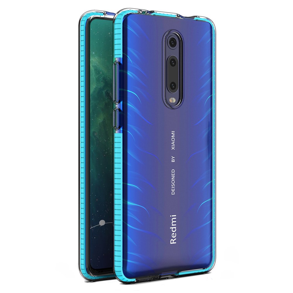 Pokrowiec elowy Spring Case jasnoniebieski Xiaomi Mi 9T