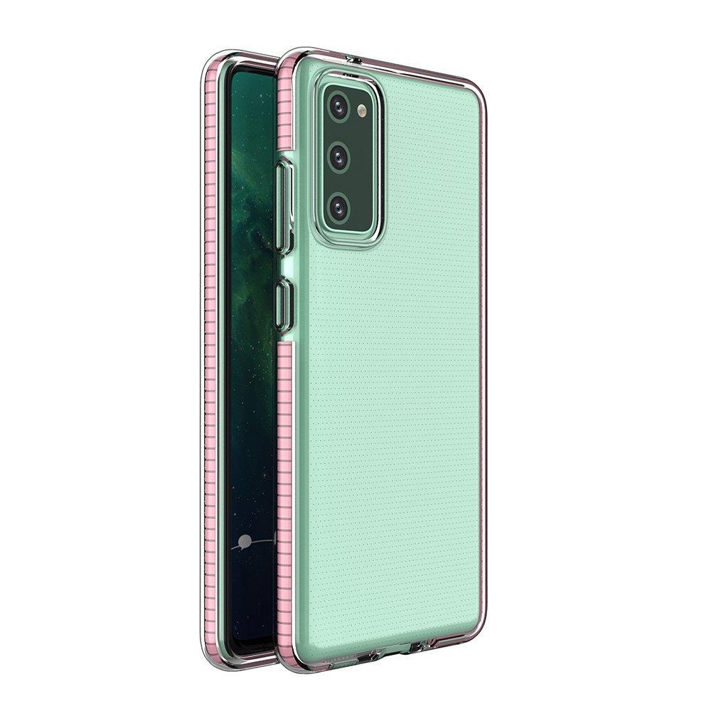 Pokrowiec elowy Spring Case jasnorowy Samsung Galaxy M12