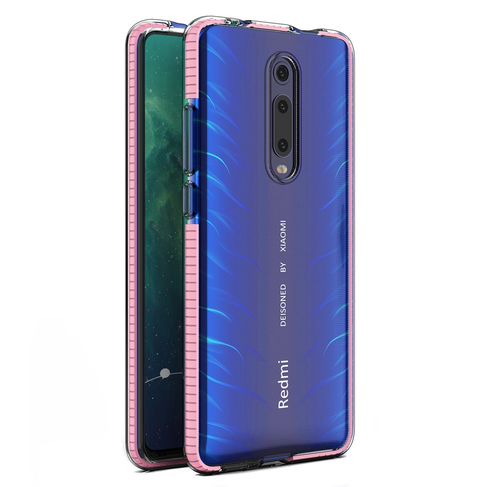 Pokrowiec elowy Spring Case jasnorowy Xiaomi Mi 9T