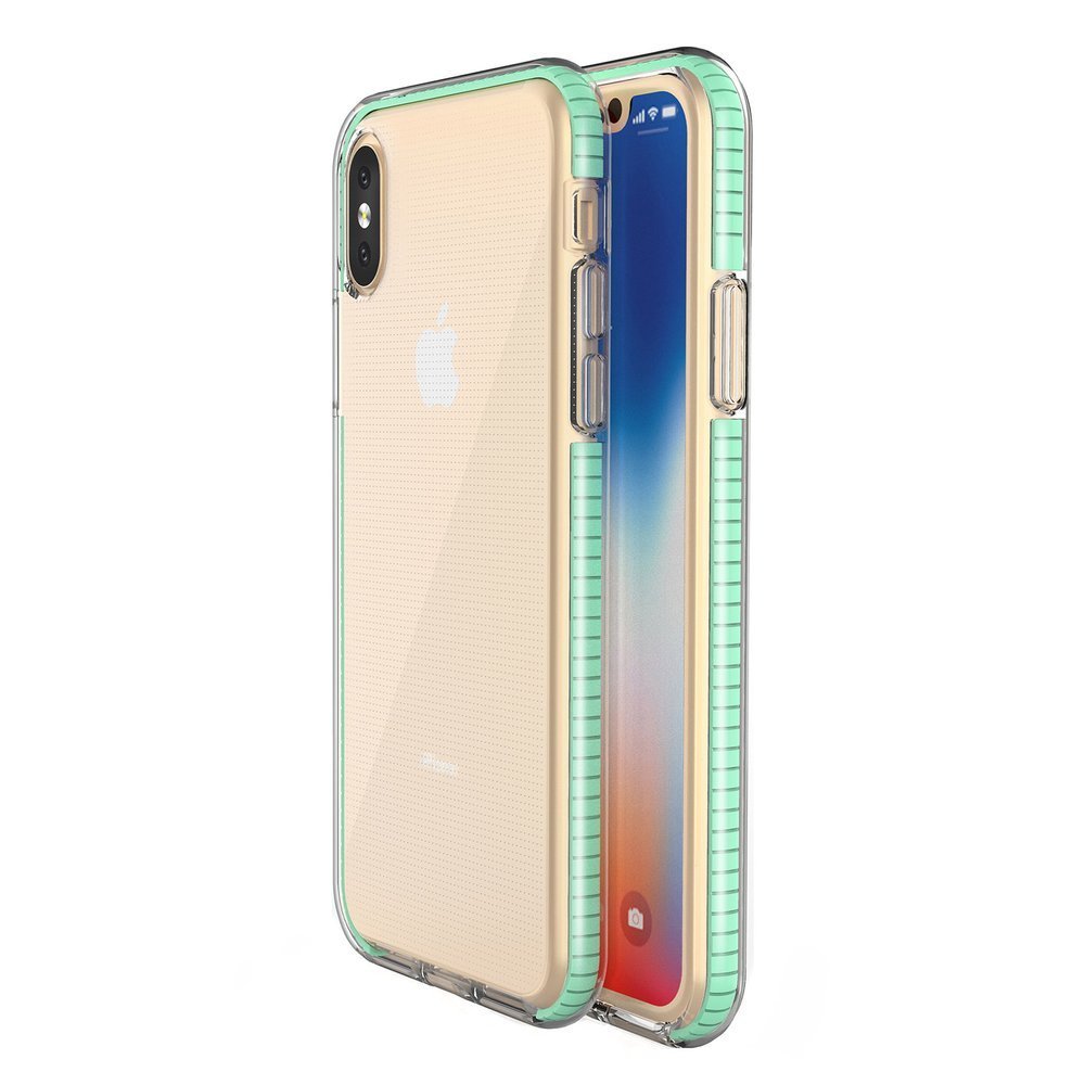 Pokrowiec elowy Spring Case mitowy Apple iPhone X