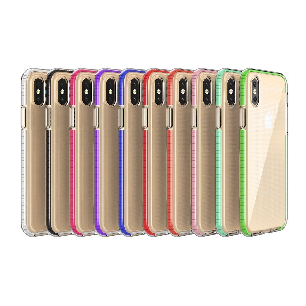 Pokrowiec elowy Spring Case mitowy Apple iPhone X / 5