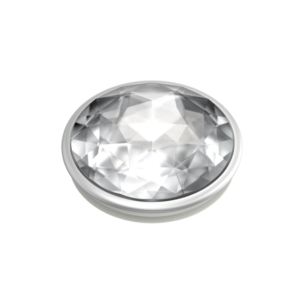 Popsockets Disco Crystal Silver