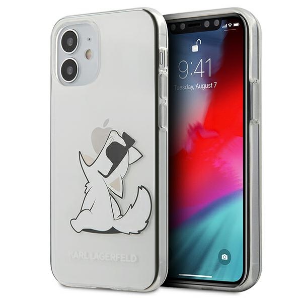  przeroczyste hard case Choupette Fun Apple iPhone 12 Mini 5,4 cali