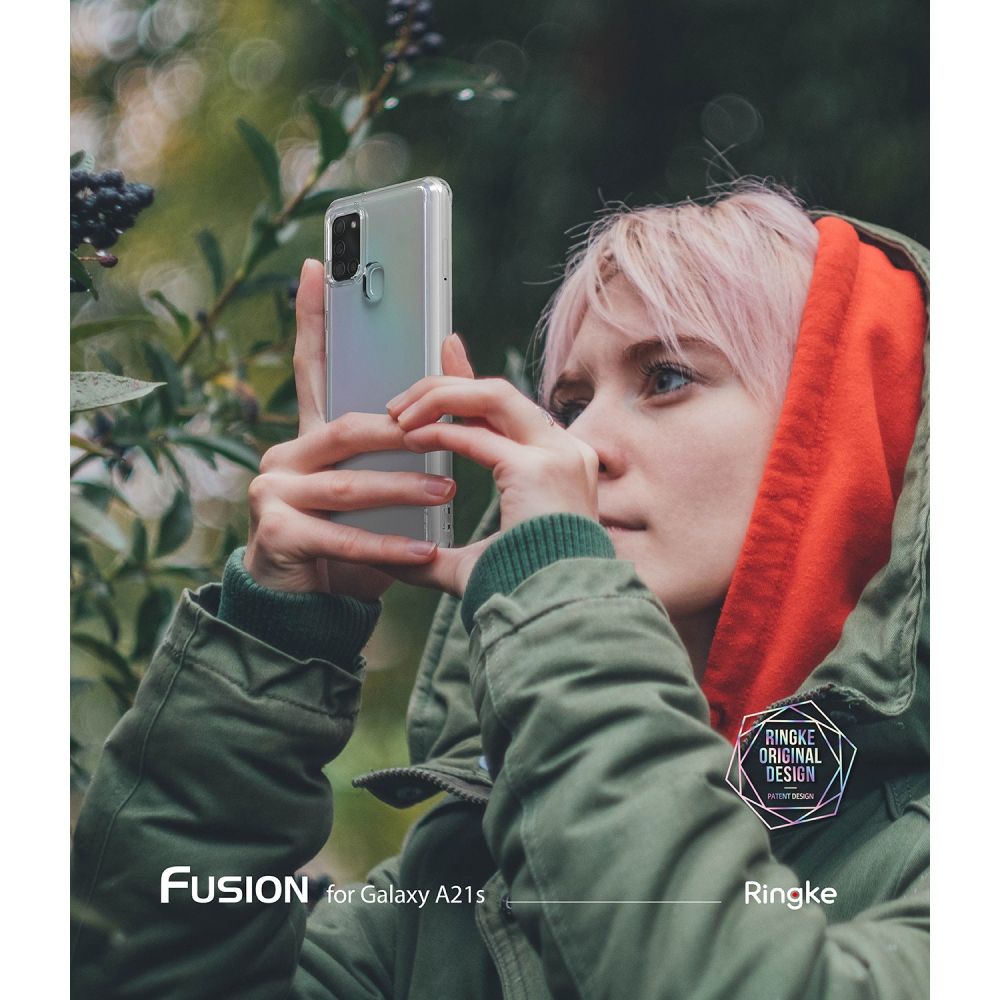 Ringke Fusion Galaxy A21s Przeroczyste Samsung Galaxy A21s / 3