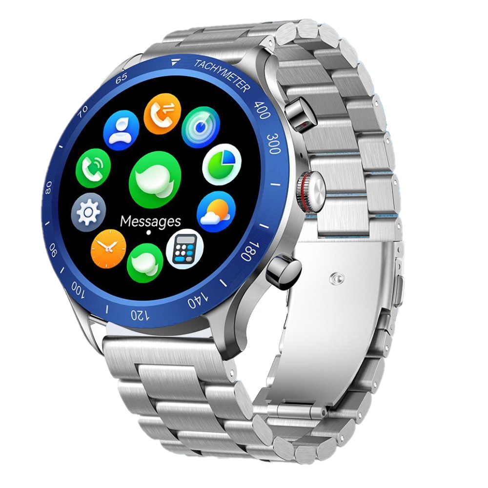 Riversong smartwatch Motive 9 Max srebrny SW903 AMOLED