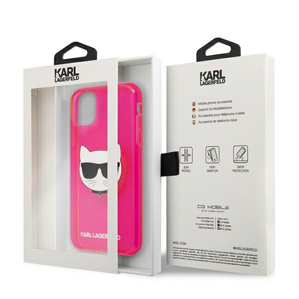  rowe hard case Glitter Choupette Fluo Apple iPhone 12 Pro Max (6.7 cali) / 3