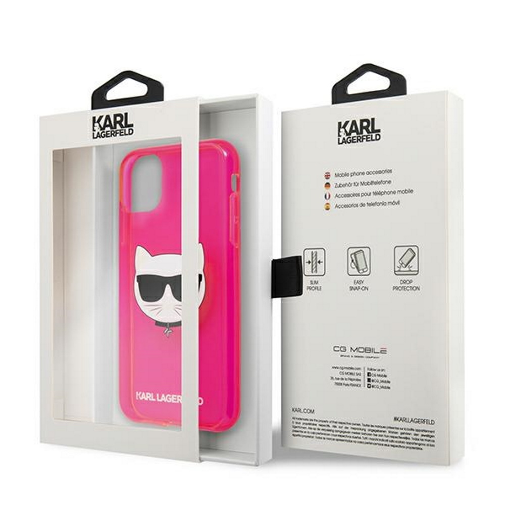  rowe hard case Glitter Choupette Fluo Apple iPhone 12 Mini 5,4 cali / 3
