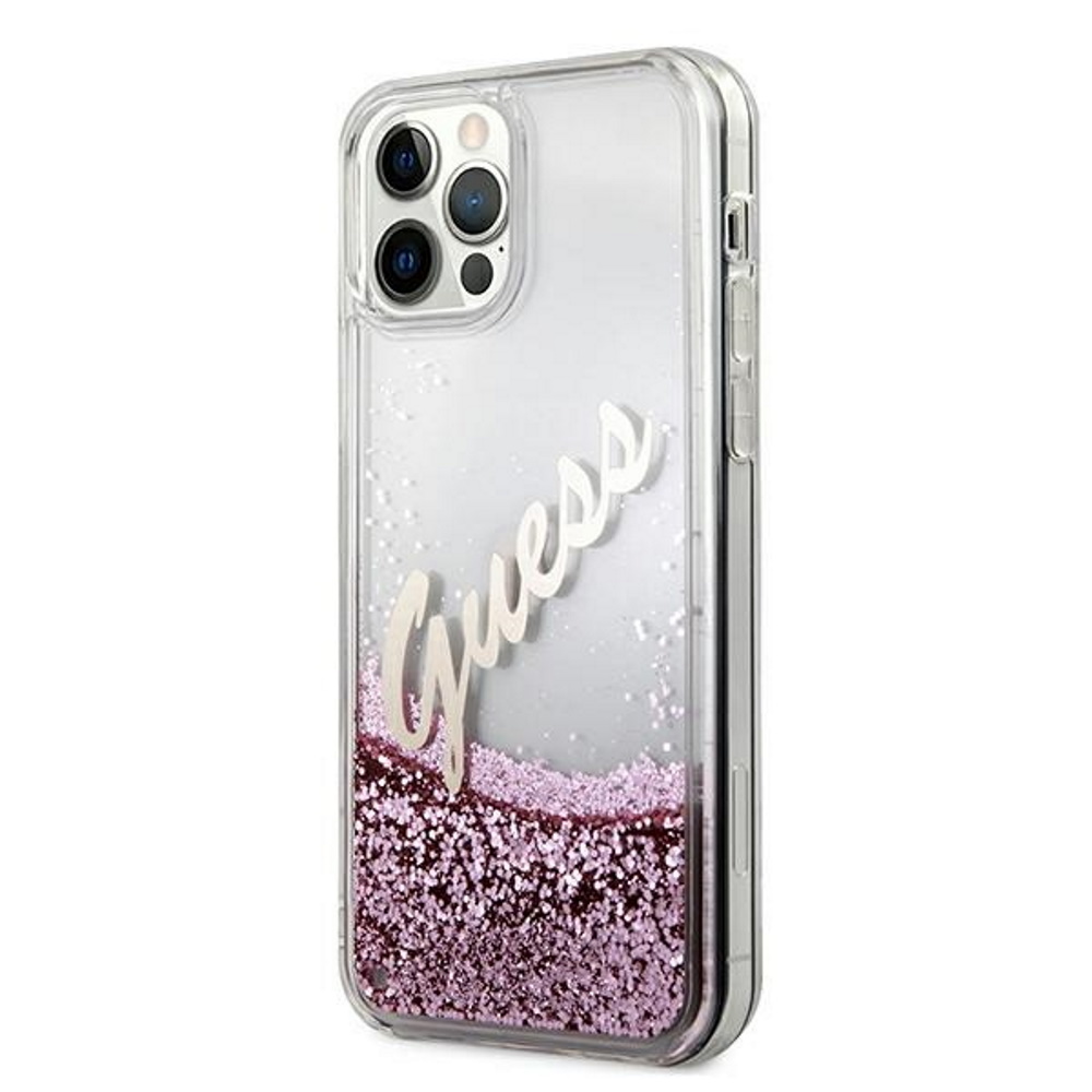  rowe hard case Glitter Vintage Script Apple iPhone 12 Pro Max (6.7 cali) / 2