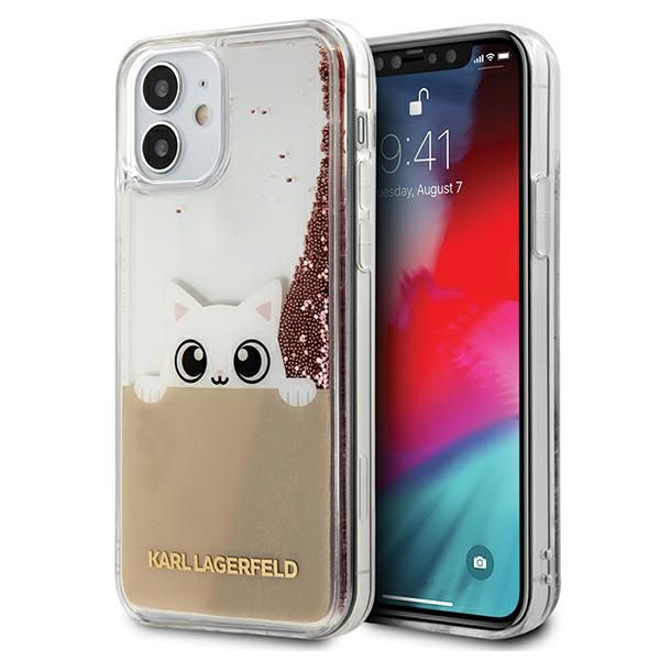  rowo-zote hard case PEEK A BOO Liquid Glitter Apple iPhone 12 Pro Max (6.7 cali)