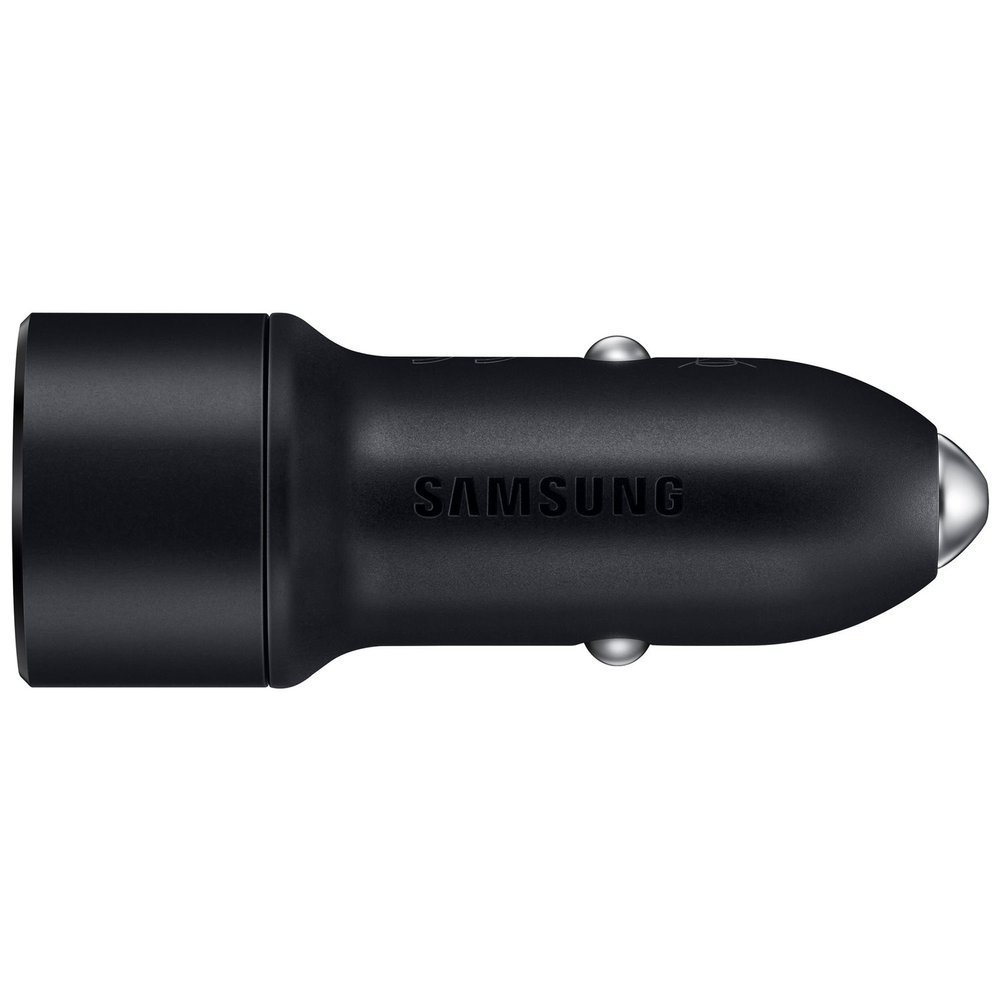 SAMSUNG ADOWARKA SAMOCHODOWA FAST CHARGER 2 PORTY, CZARNA / 4