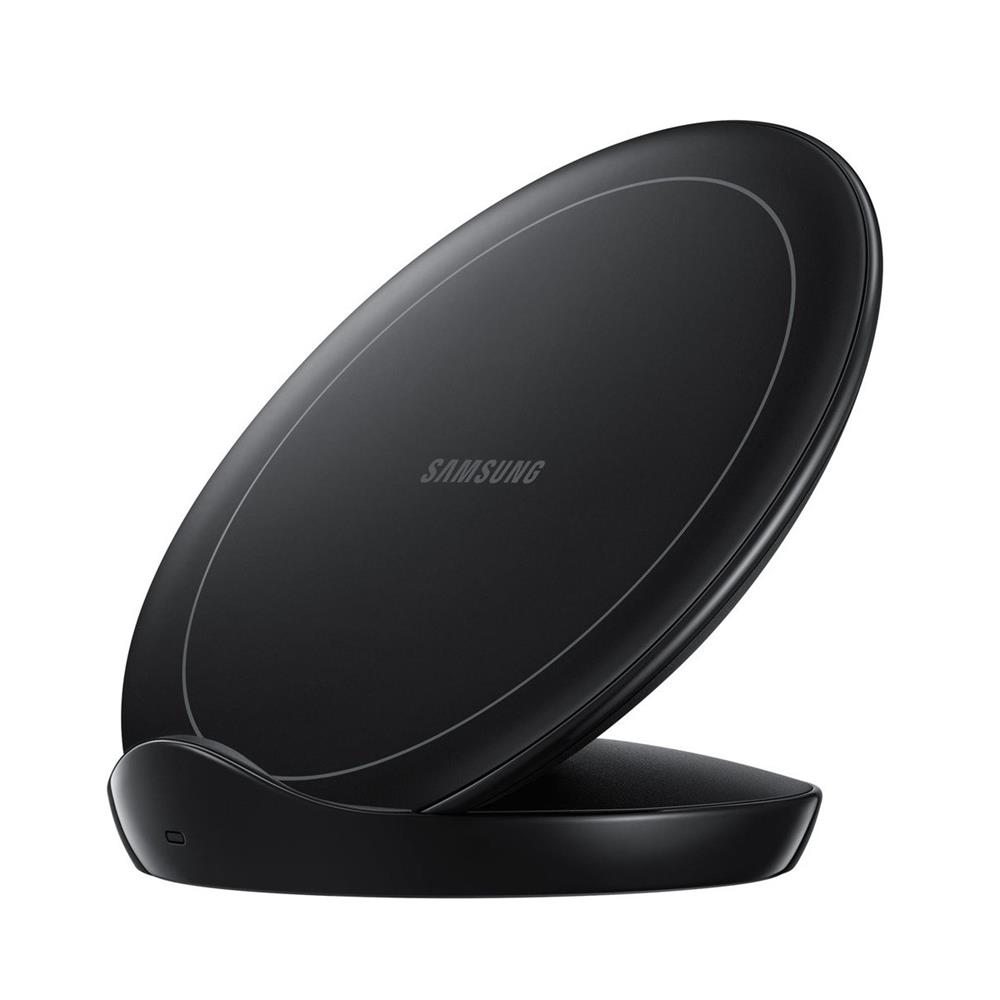 Samsung adowarka Wireless Charger Stand z Wentylatorem Czarna (EP-N5105TBEGWW)