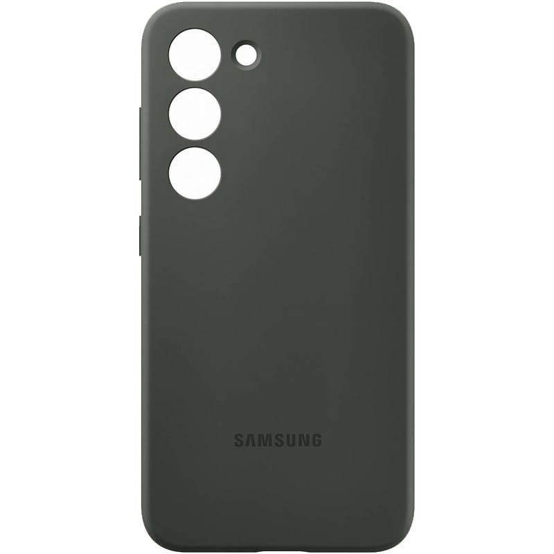 Samsung nakadka Silicone Cover zielona Samsung Galaxy S23 Plus / 3