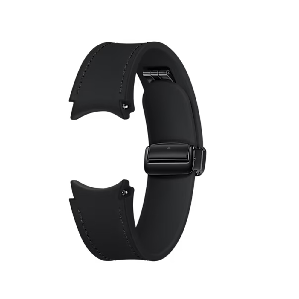 Samsung pasek D-Buckle Hybrid Eco-Leather Band (Normal, M/L) do Samsung Galaxy Watch 6 czarne