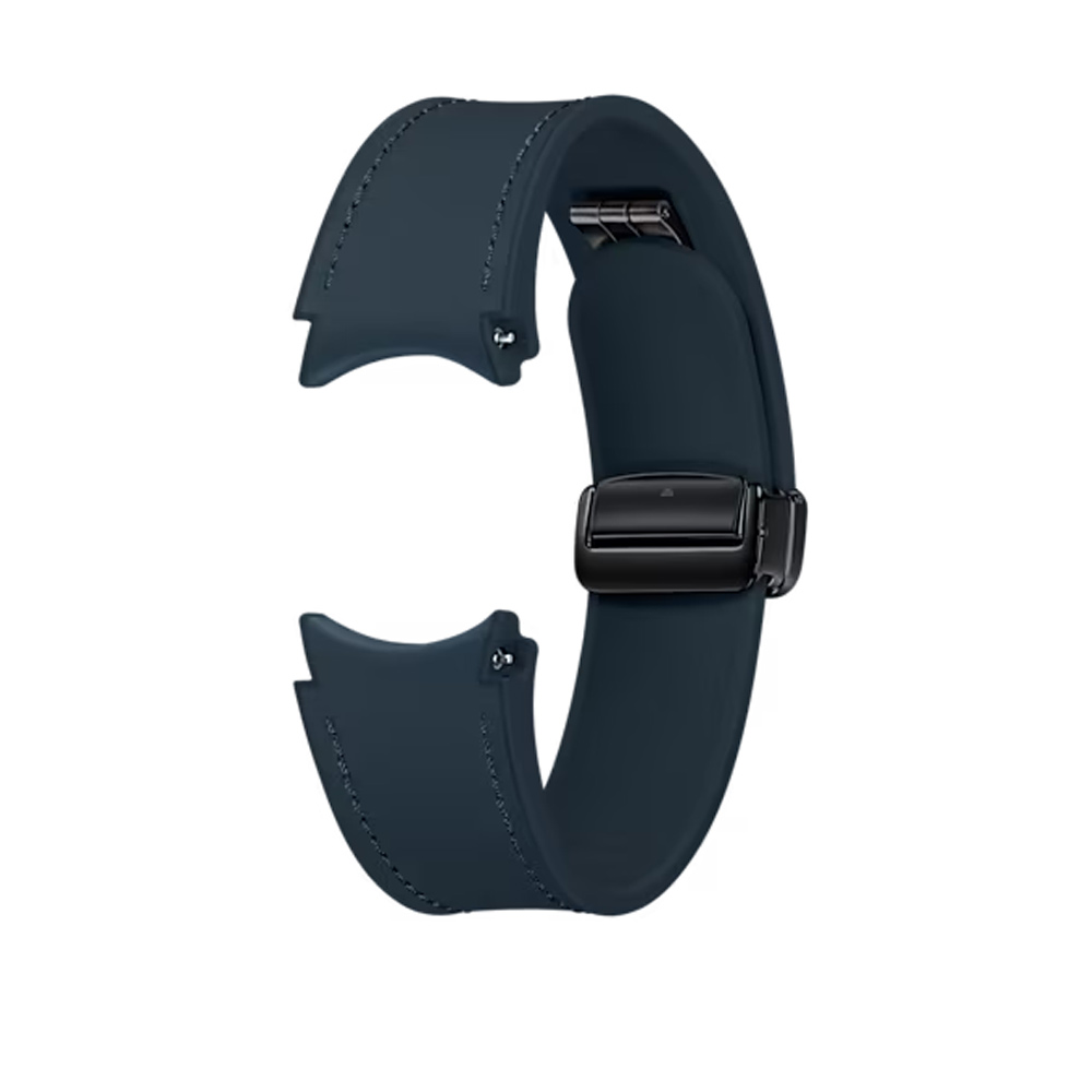 Samsung pasek D-Buckle Hybrid Eco-Leather Band (Normal, M/L) do Samsung Galaxy Watch 6 indigo