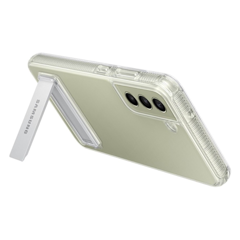 Samsung Pokrowiec Clear Standing Cover transparentne Samsung S21 FE / 5