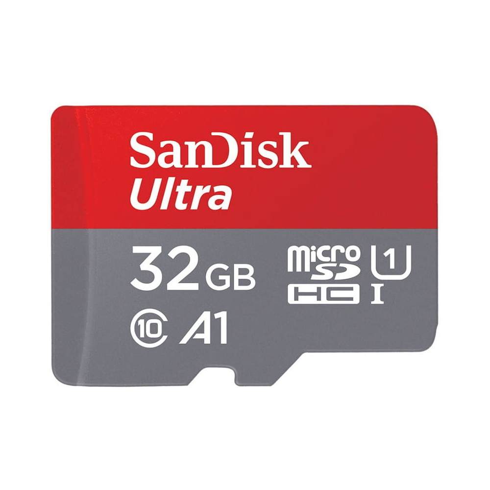 SanDisk karta pamici 32GB microSDHC Ultra Android kl. 10 UHS-I 120 MB/s A1 + adapter