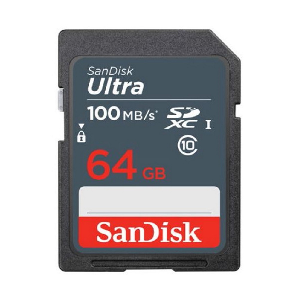 SanDisk karta pamici 64GB SDXC Ultra 100 MB/s