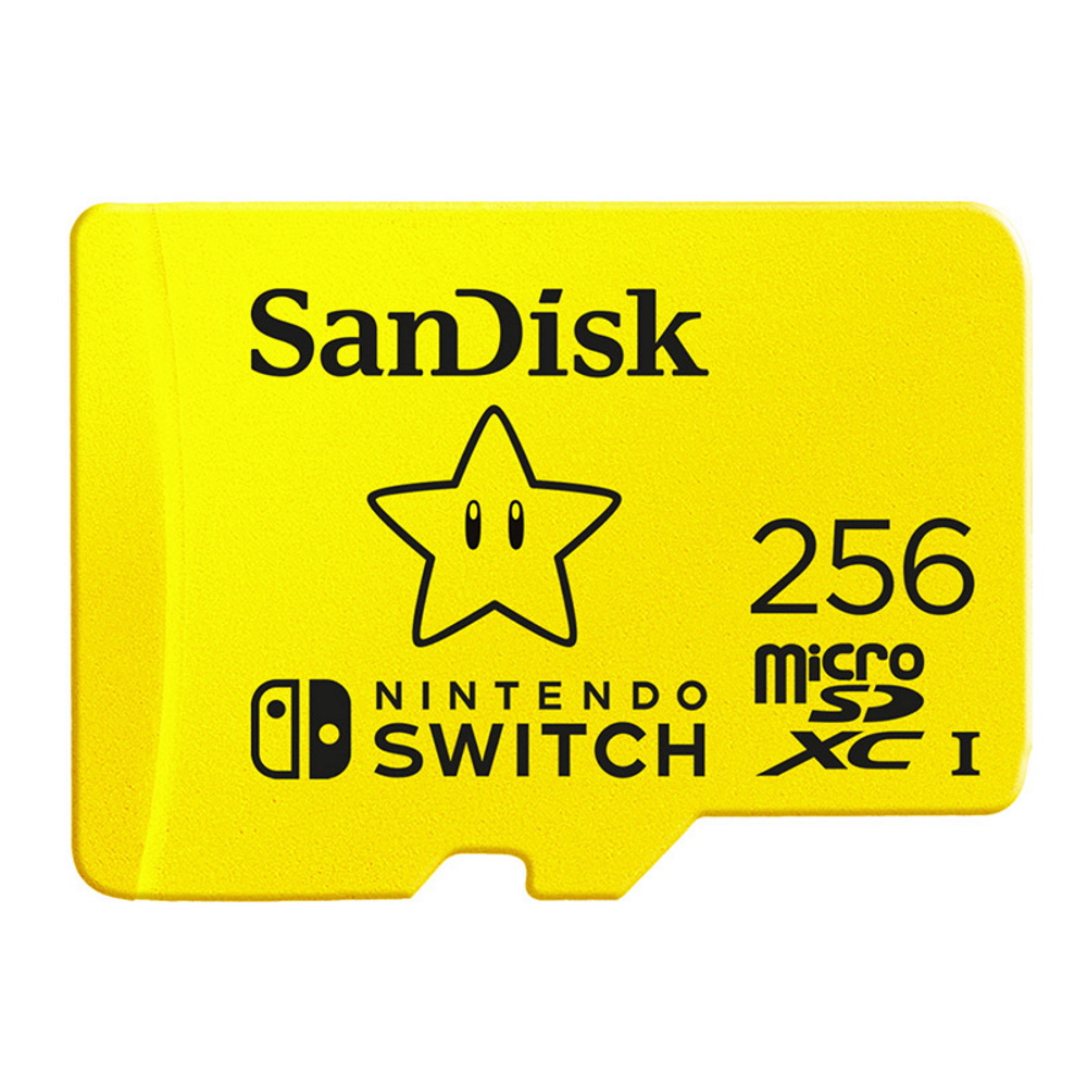 SanDisk karta pamici Nintendo Switch microSDXC 256 GB 100/90 MB/s V30 UHS-I U3