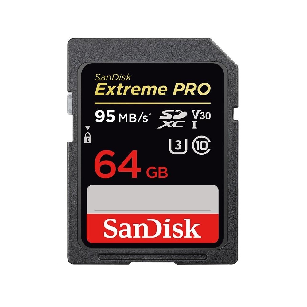 SanDisk karta pamici SDXC 64 GB (95 MB/s | V30 | UHS-I U3) Extreme Pro