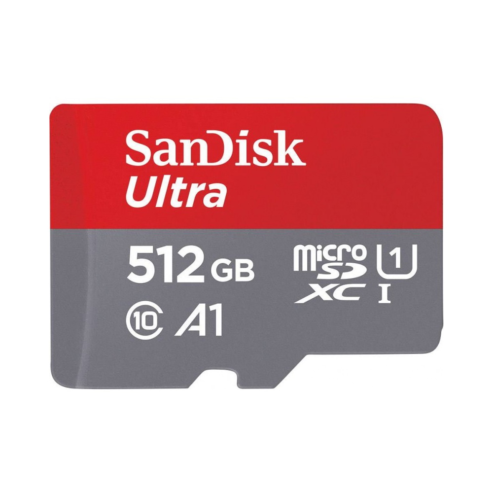 SanDisk karta pamici Ultra Android microSDXC 512 GB 120 MB/s A1 Cl.10 UHS-I + ADAPTER