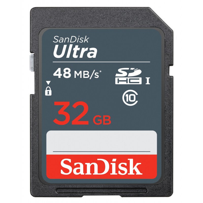 SanDisk karta pamici Ultra SDHC 32 GB (kl. 10 | 48MB/s | UHS-I)