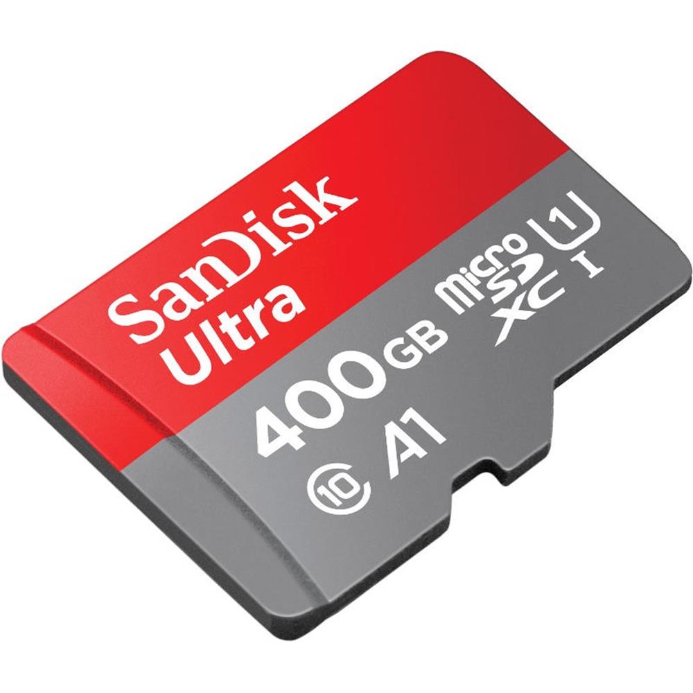 SanDisk microSDHC dla Androida 400GB (kl. 10 | 100MB/s | UHS-I) + adapter / 2