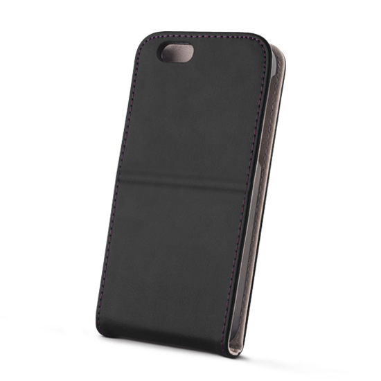 Skrzane etui Flip Case Madsen House czarne Apple iPhone 6 / 2