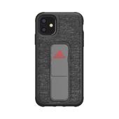 Pokrowiec Adidas iPhone 11 Grip FW19 czarno-czerwone hard case do Apple iPhone 11