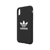 Pokrowiec Adidas iPhone XR Moulded Canvas FW18 czarne hard case do Apple iPhone XR