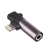 Akyga adapter AK-AD-63 Lightning (m) / Lightning (f) / Jack 3,5 mm