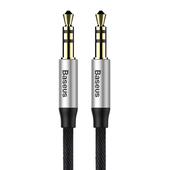 Baseus kabel Yiven audio M30 1 m srebrno-czarny