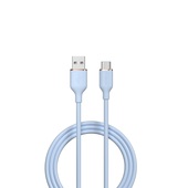 Devia kabel Jelly USB - USB-C 1,2 m 2,4A niebieski