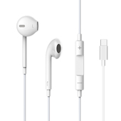 Devia suchawki przewodowe Smart EarPods typ-C biae