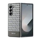 DKNY nakadka brzowa Repeat Pattern Bottom Stripe do Samsung Galaxy Z Fold 6