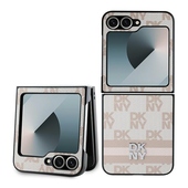 DKNY nakadka rowa Chequered Pattern Printed Stripes do Samsung Galaxy Z Flip 6