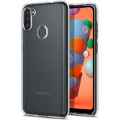 Pokrowiec etui Spigen Liquid Crystal Przeroczyste do Samsung Galaxy M11