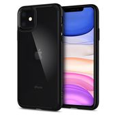 Pokrowiec etui Spigen Ultra Hybrid Czarne do Apple iPhone 11