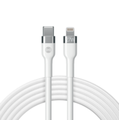 Forever kabel MFi Flexible USB-C - Lightning 1,0 m 27W biay