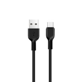 HOCO Kabel USB Flash X20 typ-C czarny 1m