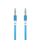 Kabel Forever audio jack 3,5 mm niebieski