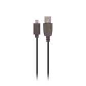 Kabel USB A - USB-C do szybkiego adowania telefonu 2A 0,2m Maxlife krtki 20cm czarny do Honor Magic 6 Pro